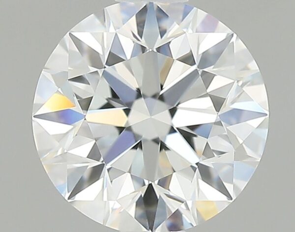 0.9 Carat, Natural White, Round Diamond ~ E Colour, VVS1 Clarity