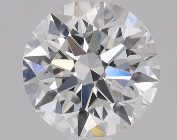 0.85 Carat, Natural White, Round Diamond ~ E Colour, VVS1 Clarity