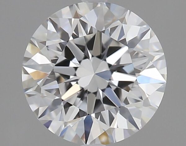 0.83 Carat, Natural White, Round Diamond ~ D Colour, VVS2 Clarity