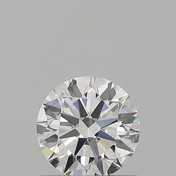 0.55 Carat, Natural White, Round Diamond ~ D Colour, VVS1 Clarity