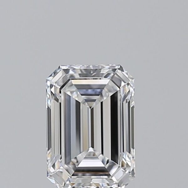 1.53 Carat, Natural White, Emerald Diamond ~ D Colour, VVS2 Clarity