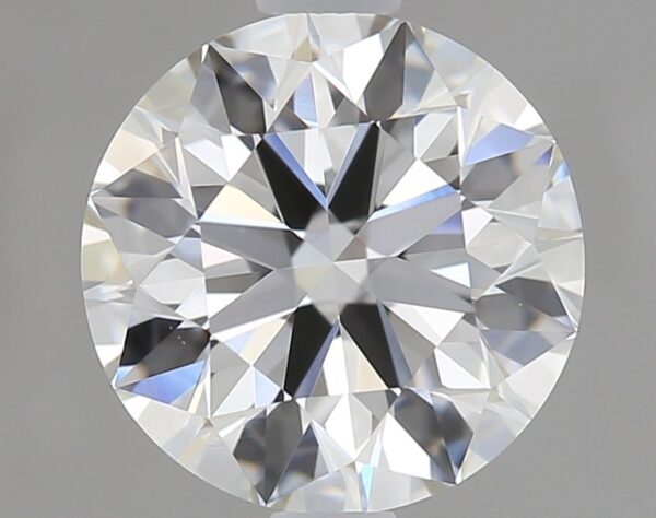 1.06 Carat, Natural White, Round Diamond ~ H Colour, VS1 Clarity