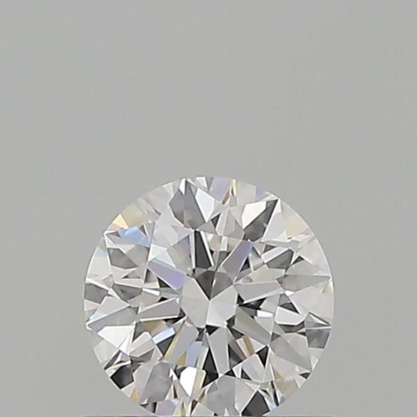 0.51 Carat, Natural White, Round Diamond ~ D Colour, VVS1 Clarity