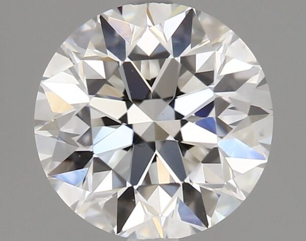 1 Carat, Natural White, Round Diamond ~ G Colour, VS2 Clarity