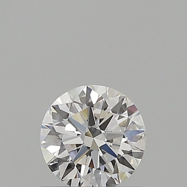 0.5 Carat, Natural White, Round Diamond ~ E Colour, VVS1 Clarity