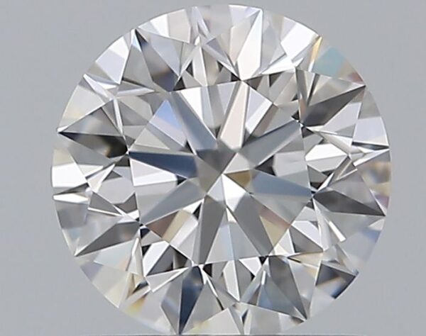 0.91 Carat, Natural White, Round Diamond ~ D Colour, VVS1 Clarity