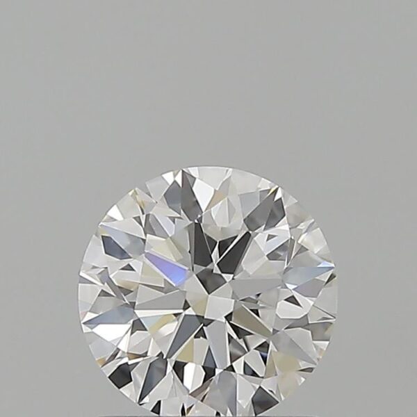 0.9 Carat, Natural White, Round Diamond ~ D Colour, VVS2 Clarity