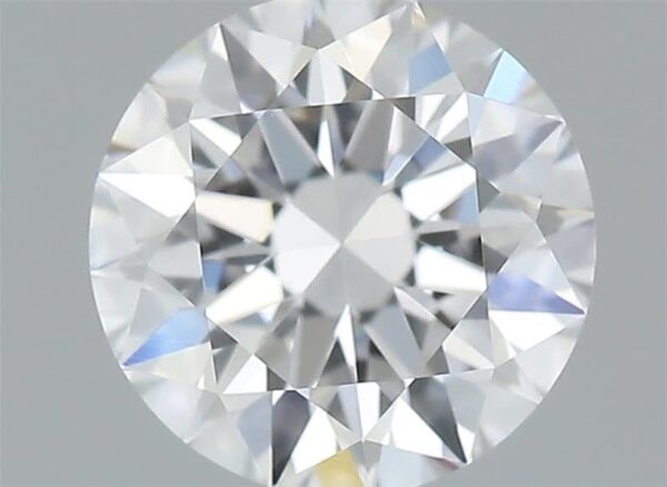 0.65 Carat, Natural White, Round Diamond ~ F Colour, VVS1 Clarity