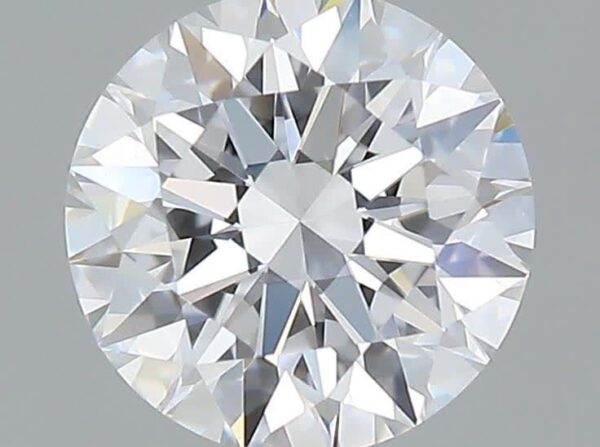 0.7 Carat, Natural White, Round Diamond ~ D Colour, IF Clarity