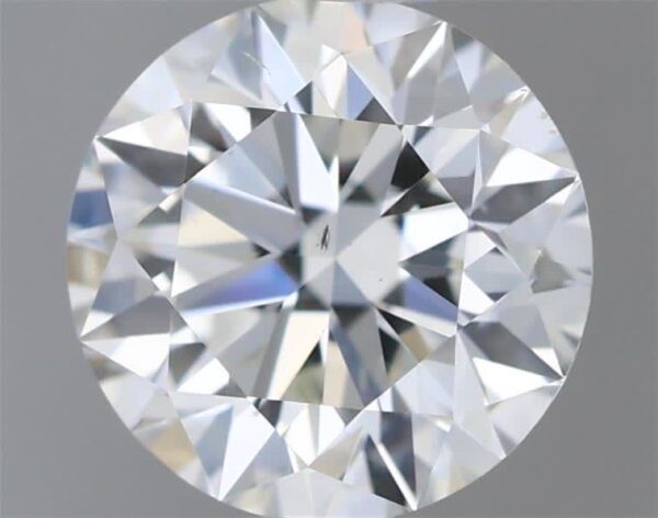 0.55 Carat, Natural White, Round Diamond ~ I Colour, SI1 Clarity