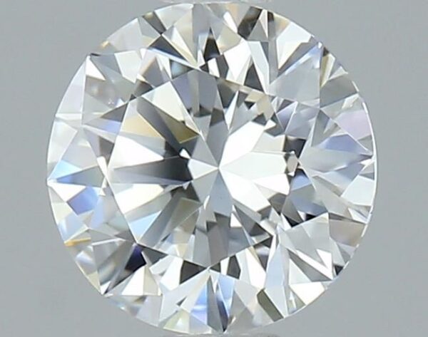 1.3 Carat, Natural White, Round Diamond ~ F Colour, VS2 Clarity