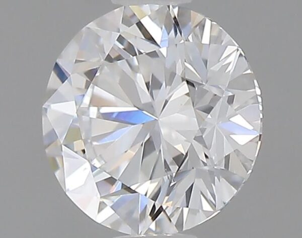 0.5 Carat, Natural White, Round Diamond ~ E Colour, VS1 Clarity