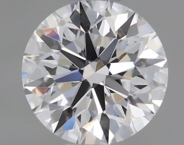 0.7 Carat, Natural White, Round Diamond ~ E Colour, VVS2 Clarity