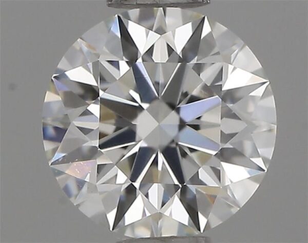 0.53 Carat, Natural White, Round Diamond ~ I Colour, VS2 Clarity