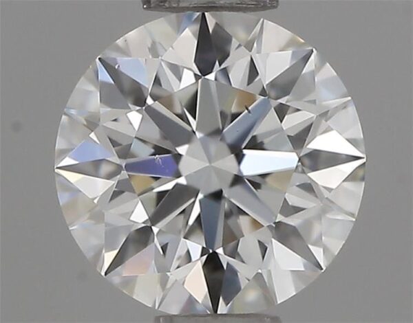 0.55 Carat, Natural White, Round Diamond ~ I Colour, VS2 Clarity