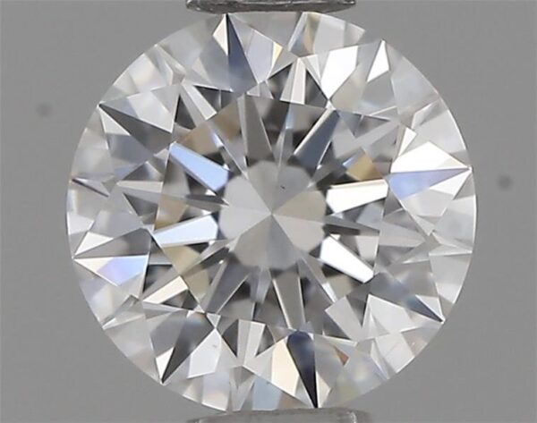 0.5 Carat, Natural White, Round Diamond ~ E Colour, VS2 Clarity