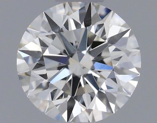 0.56 Carat, Natural White, Round Diamond ~ J Colour, VS1 Clarity