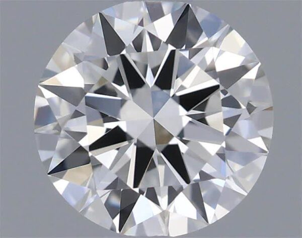 0.6 Carat, Natural White, Round Diamond ~ G Colour, VVS1 Clarity