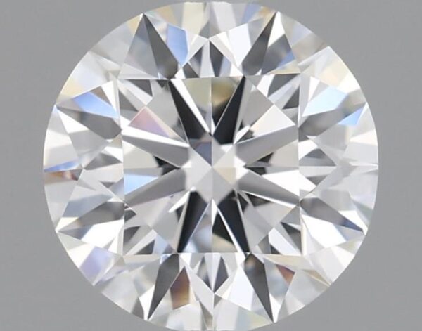 1.25 Carat, Natural White, Round Diamond ~ J Colour, VVS1 Clarity