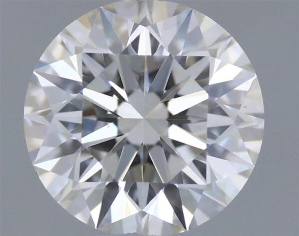 0.61 Carat, Natural White, Round Diamond ~ I Colour, VS1 Clarity