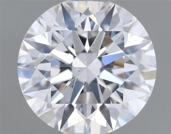 0.73 Carat, Natural White, Round Diamond ~ E Colour, SI1 Clarity