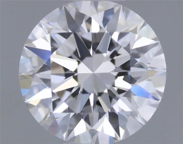 0.55 Carat, Natural White, Round Diamond ~ D Colour, VS2 Clarity