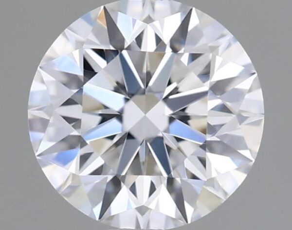 0.56 Carat, Natural White, Round Diamond ~ E Colour, VVS2 Clarity