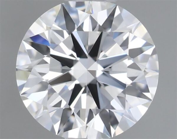 0.63 Carat, Natural White, Round Diamond ~ G Colour, VVS1 Clarity