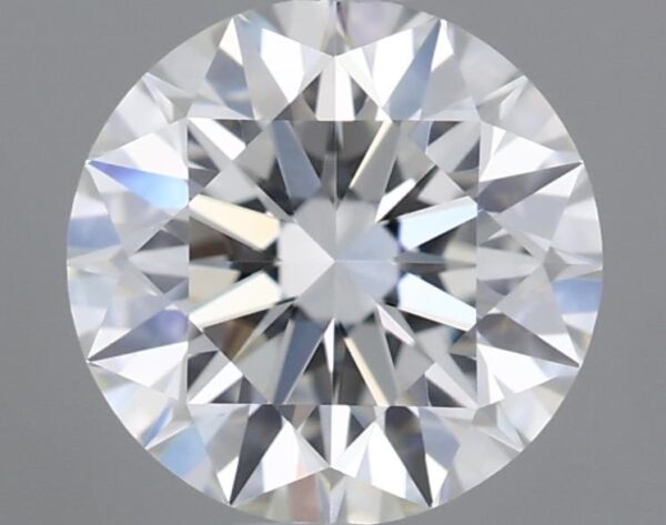 0.7 Carat, Natural White, Round Diamond ~ H Colour, VVS1 Clarity