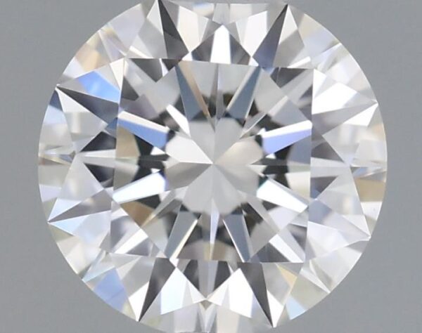 0.7 Carat, Natural White, Round Diamond ~ H Colour, VS1 Clarity