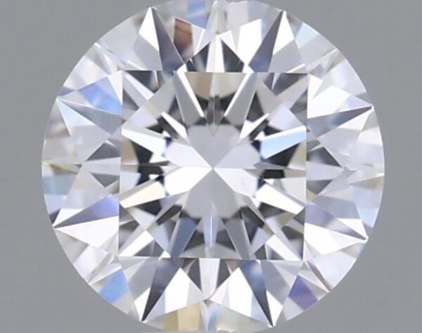 0.54 Carat, Natural White, Round Diamond ~ E Colour, SI1 Clarity