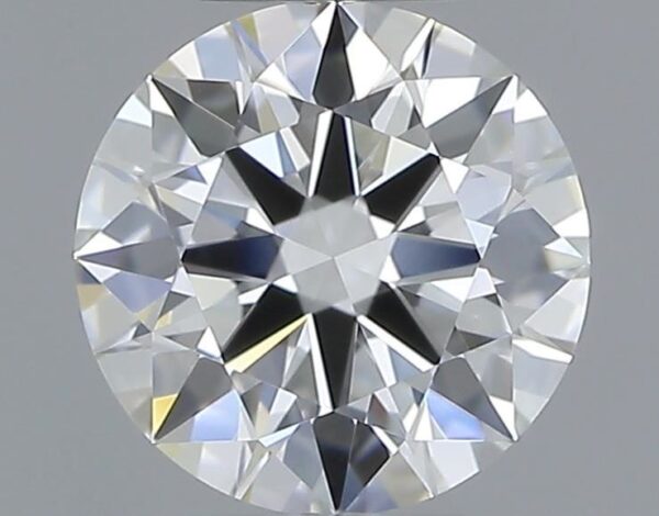 0.56 Carat, Natural White, Round Diamond ~ G Colour, VS2 Clarity