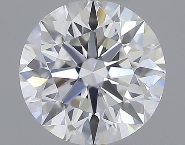 0.53 Carat, Natural White, Round Diamond ~ G Colour, VS1 Clarity