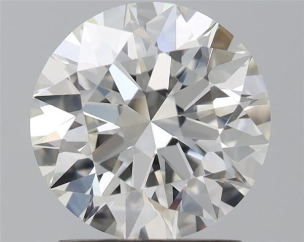 1.42 Carat, Natural White, Round Diamond ~ I Colour, VVS1 Clarity