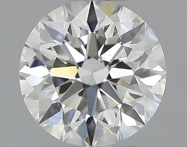 0.55 Carat, Natural White, Round Diamond ~ G Colour, SI1 Clarity