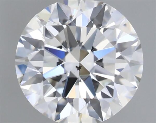 0.7 Carat, Natural White, Round Diamond ~ G Colour, SI1 Clarity