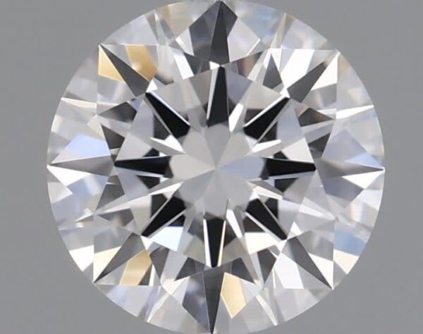 0.95 Carat, Natural White, Round Diamond ~ D Colour, VVS2 Clarity