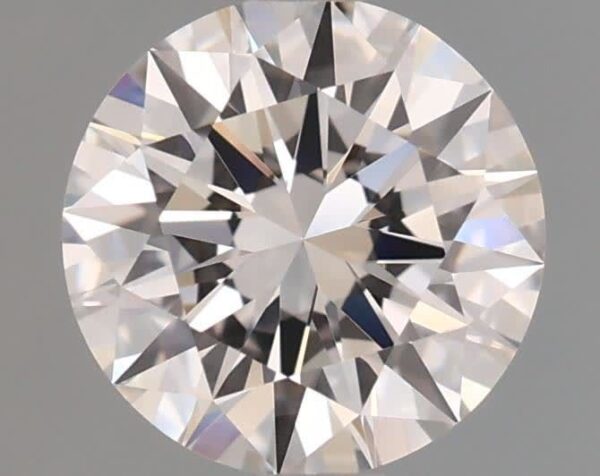 0.91 Carat, Natural White, Round Diamond ~ E Colour, VVS1 Clarity