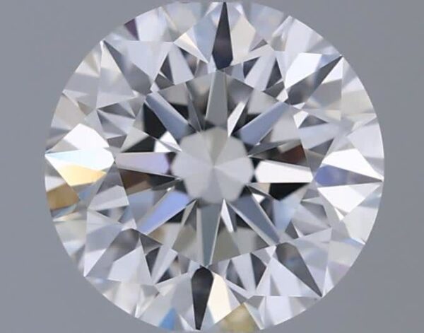 0.6 Carat, Natural White, Round Diamond ~ E Colour, VS2 Clarity