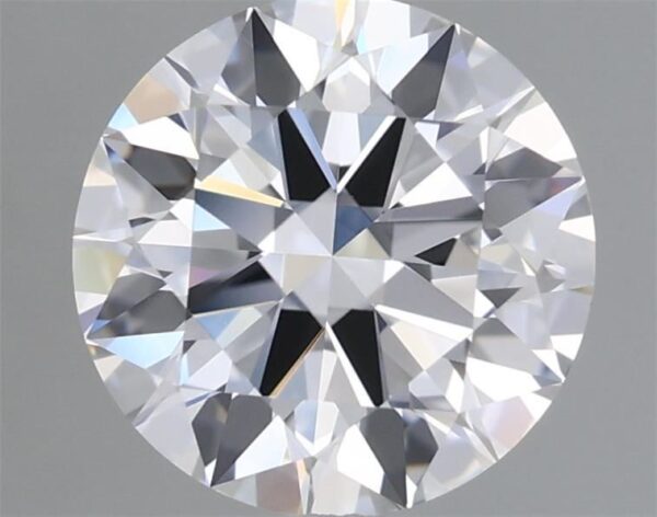 2 Carat, Natural White, Round Diamond ~ D Colour, VVS2 Clarity