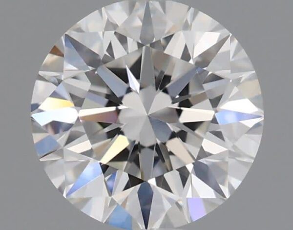 0.94 Carat, Natural White, Round Diamond ~ F Colour, IF Clarity