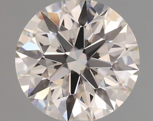 0.72 Carat, Natural White, Round Diamond ~ I Colour, IF Clarity