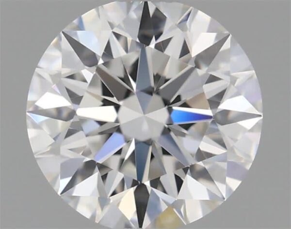 0.8 Carat, Natural White, Round Diamond ~ F Colour, VVS1 Clarity