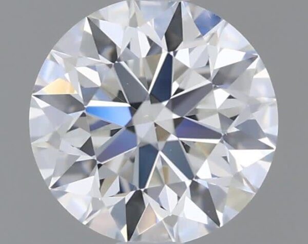 0.6 Carat, Natural White, Round Diamond ~ G Colour, VS1 Clarity