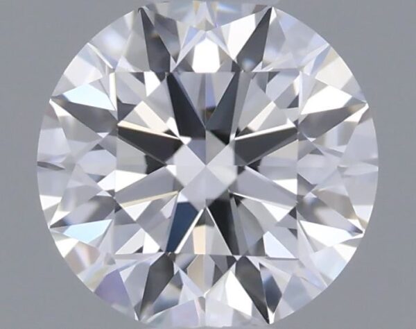 0.5 Carat, Natural White, Round Diamond ~ D Colour, VS1 Clarity