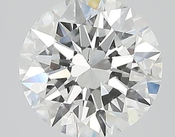 1.51 Carat, Natural White, Round Diamond ~ G Colour, SI1 Clarity