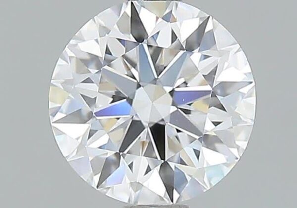 1.11 Carat, Natural White, Round Diamond ~ D Colour, VVS1 Clarity