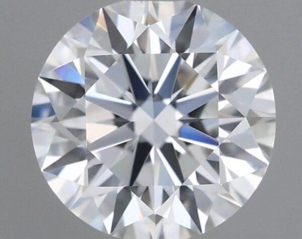 0.77 Carat, Natural White, Round Diamond ~ G Colour, VVS1 Clarity