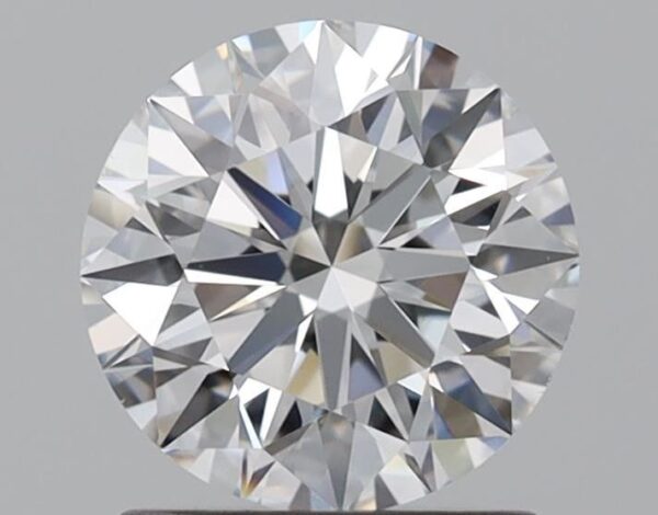 1.31 Carat, Natural White, Round Diamond ~ E Colour, VS1 Clarity