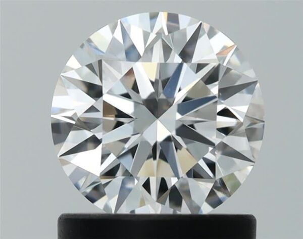 1.03 Carat, Natural White, Round Diamond ~ E Colour, VVS2 Clarity